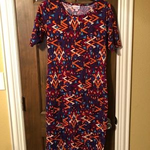LulaRoe Julia Dress Small